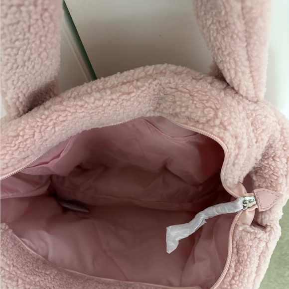 Victoria Secret Pink Sherpa Tote Bag - Picture 3 of 6